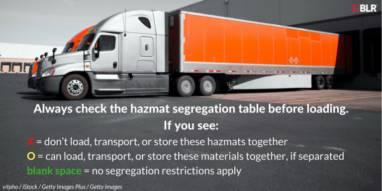 Dot Hazmat Segregation Chart My Xxx Hot Girl