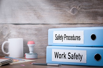 Workplace health and safety concept