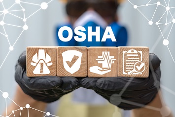 OSHA regs and enforcement concept