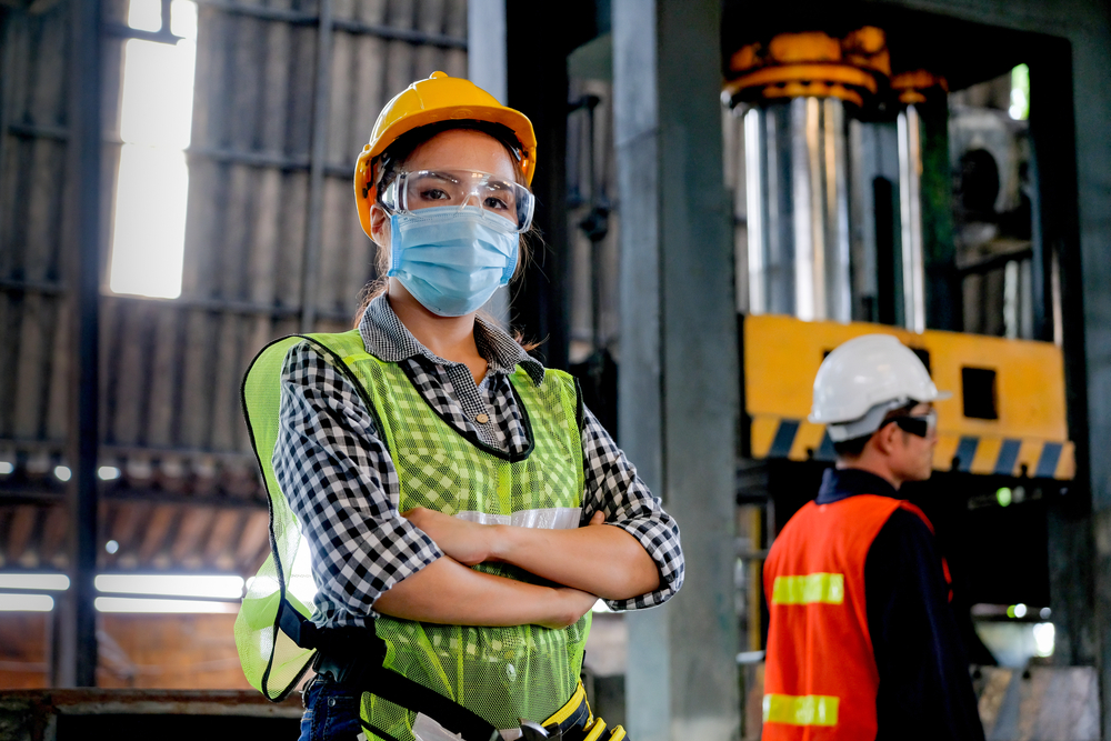 Face mask shop for workers